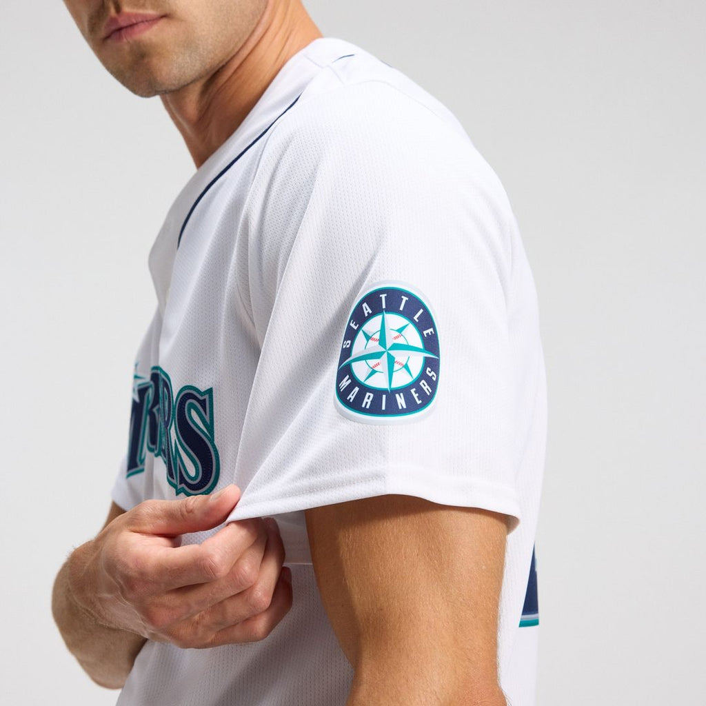 Cal Raleigh Seattle Mariners Nike Home Limited Player Jersey - White Official MLB Team Apparel Baseball Fan Gear
