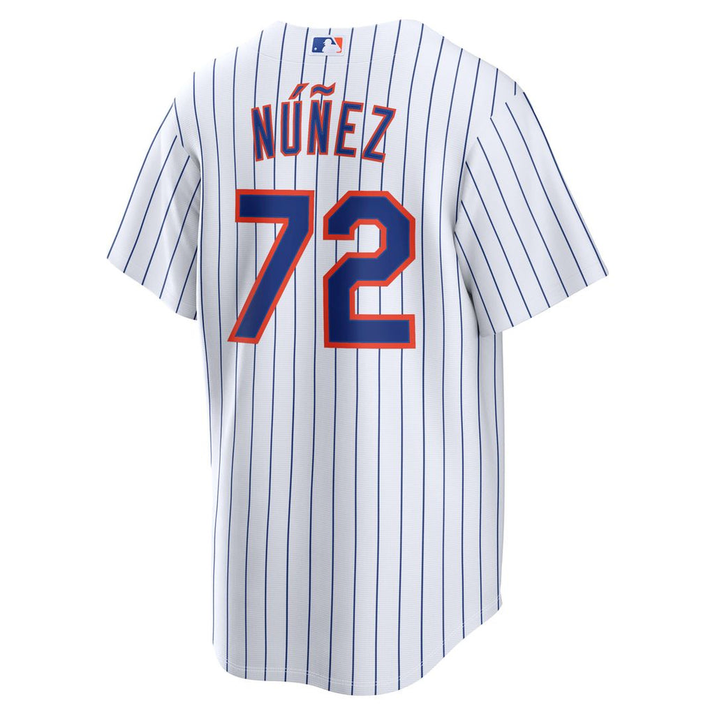 Dedniel Núñez New York Mets Nike Home Replica Jersey - White Official MLB Team Apparel Baseball Fan Gear