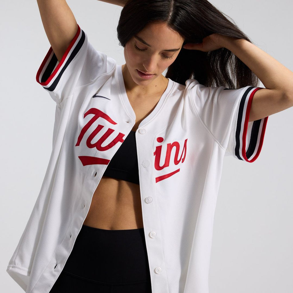 Minnesota Twins Nike Women's Home Limited Jersey - White Official MLB Team Apparel Baseball Fan Gear