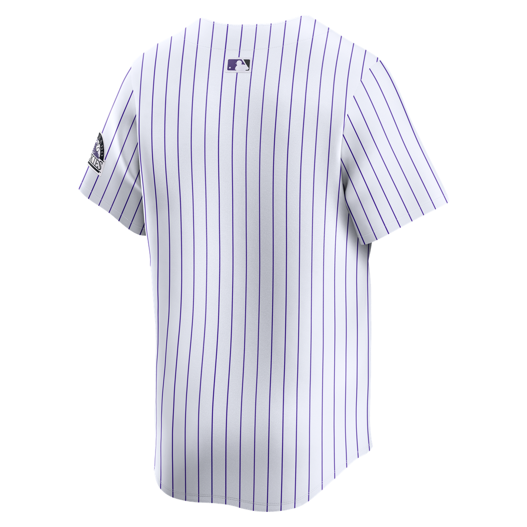 Colorado Rockies Nike Home Limited Jersey - White Official MLB Team Apparel Baseball Fan Gear