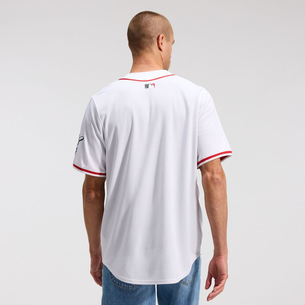 Cincinnati Reds Nike Home Limited Jersey - White Official MLB Team Apparel Baseball Fan Gear