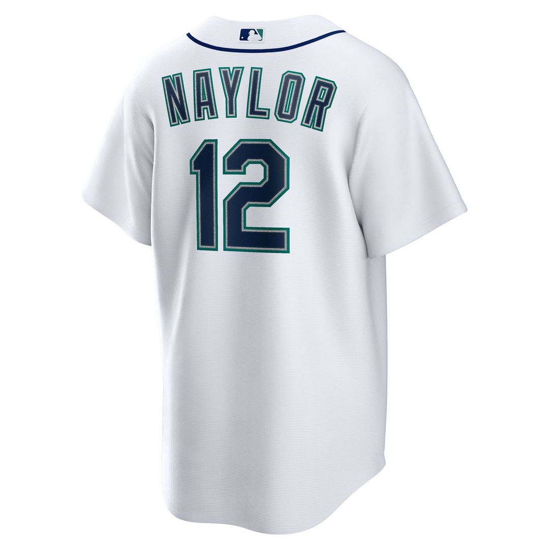 Josh Naylor Seattle Mariners Nike Home Replica Jersey - White Official MLB Team Apparel Baseball Fan Gear