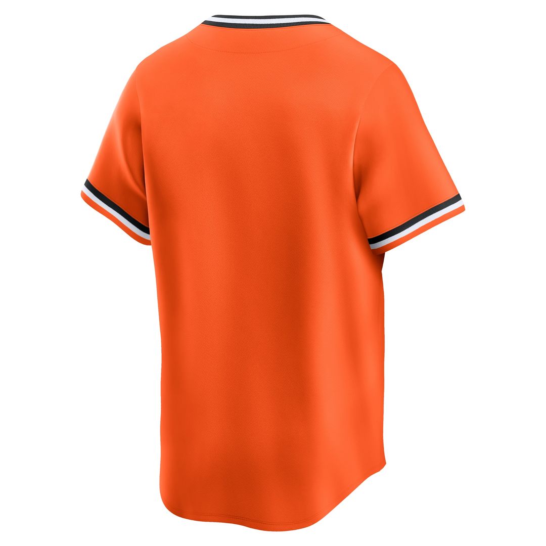 Baltimore Orioles Nike Cooperstown Collection Limited Jersey - Orange Official MLB Team Apparel Baseball Fan Gear