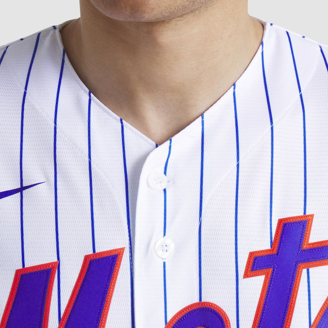 New York Mets Nike Home Replica Team Jersey - White Official MLB Team Apparel Baseball Fan Gear