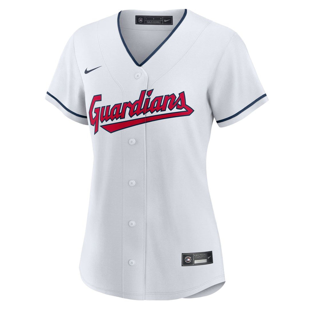 Jose Ramirez Cleveland Guardians Nike Women's Home Replica Player Jersey - White Official MLB Team Apparel Baseball Fan Gear