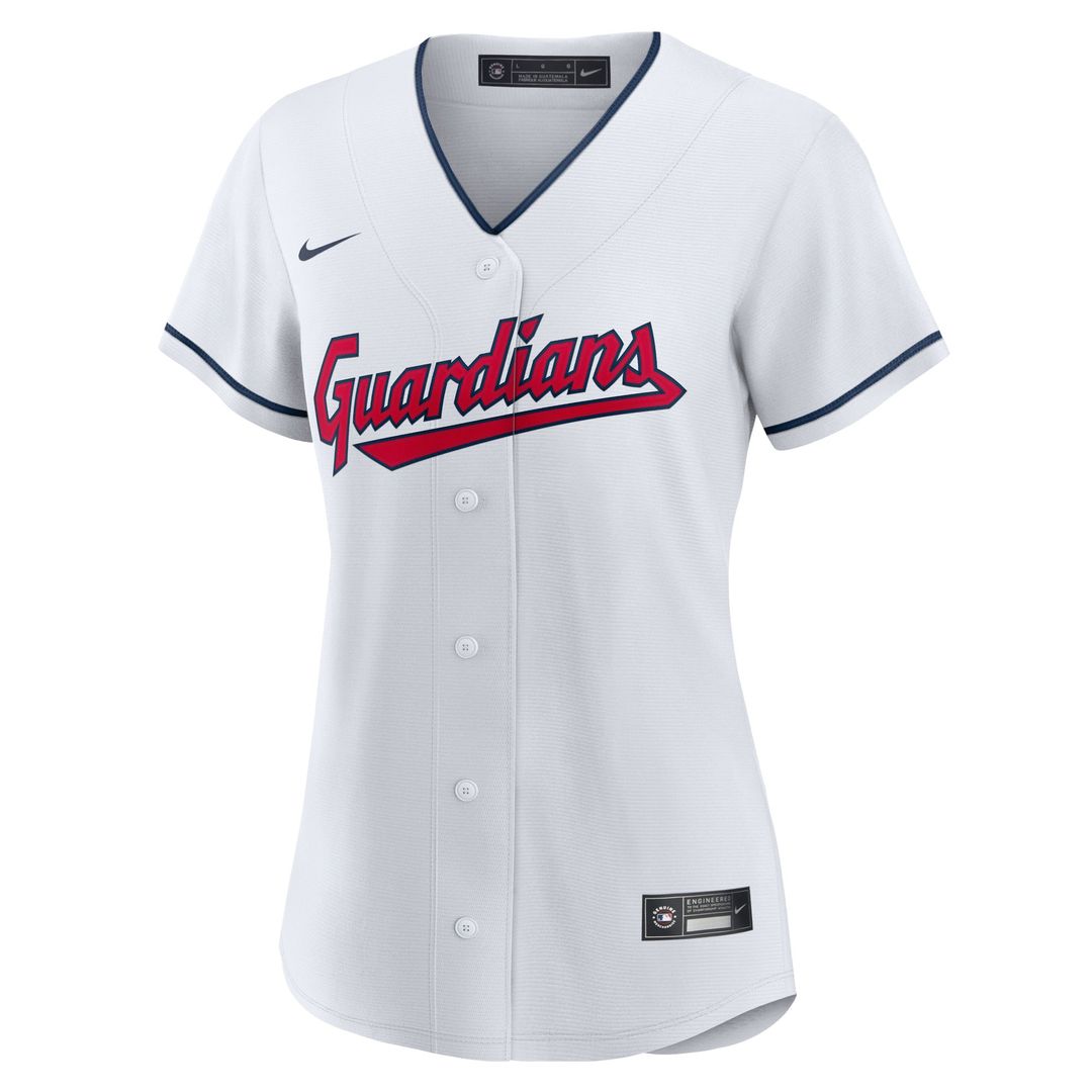 Jose Ramirez Cleveland Guardians Nike Women's Home Replica Player Jersey - White Official MLB Team Apparel Baseball Fan Gear