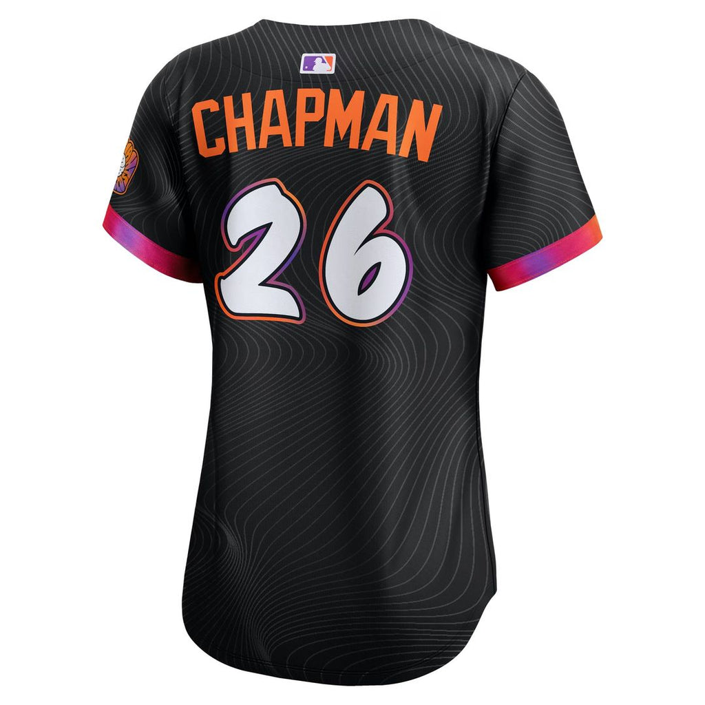 Matt Chapman San Francisco Giants Nike Women's 2025 City Connect Limited Jersey - Anthracite Official MLB Team Apparel Baseball Fan Gear