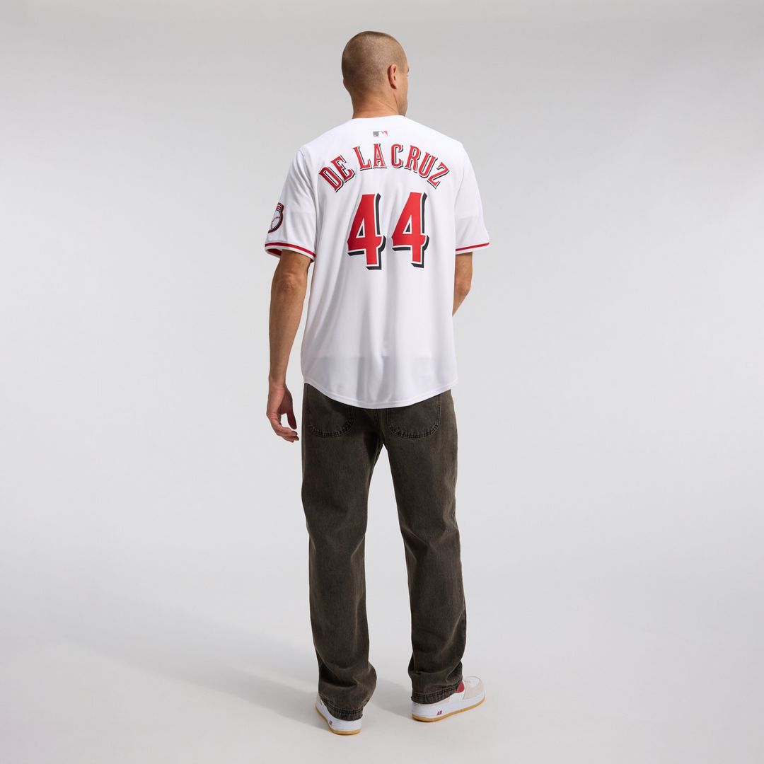 Elly De La Cruz Cincinnati Reds Nike Alternate 2 Limited Player Jersey - White Official MLB Team Apparel Baseball Fan Gear