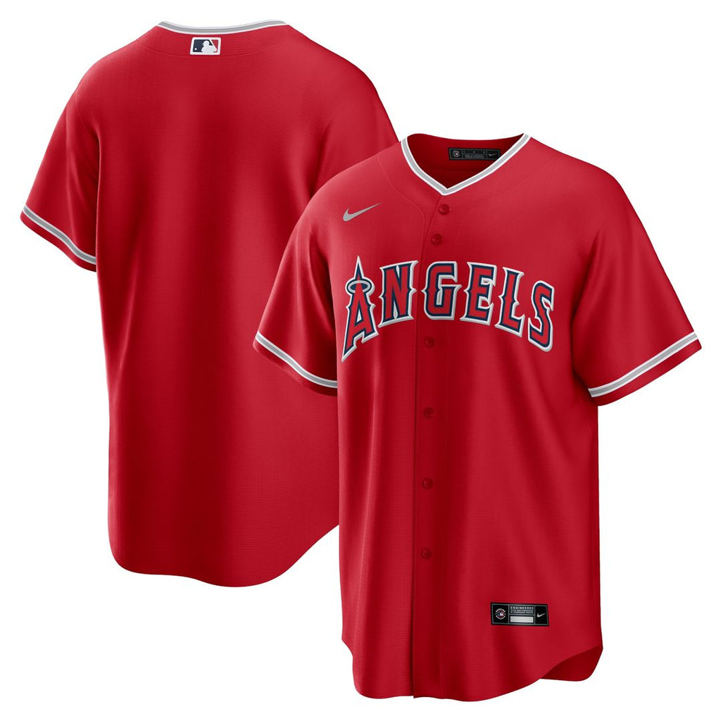 Los Angeles Angels Nike Alternate Replica Team Jersey - Red Official MLB Team Apparel Baseball Fan Gear