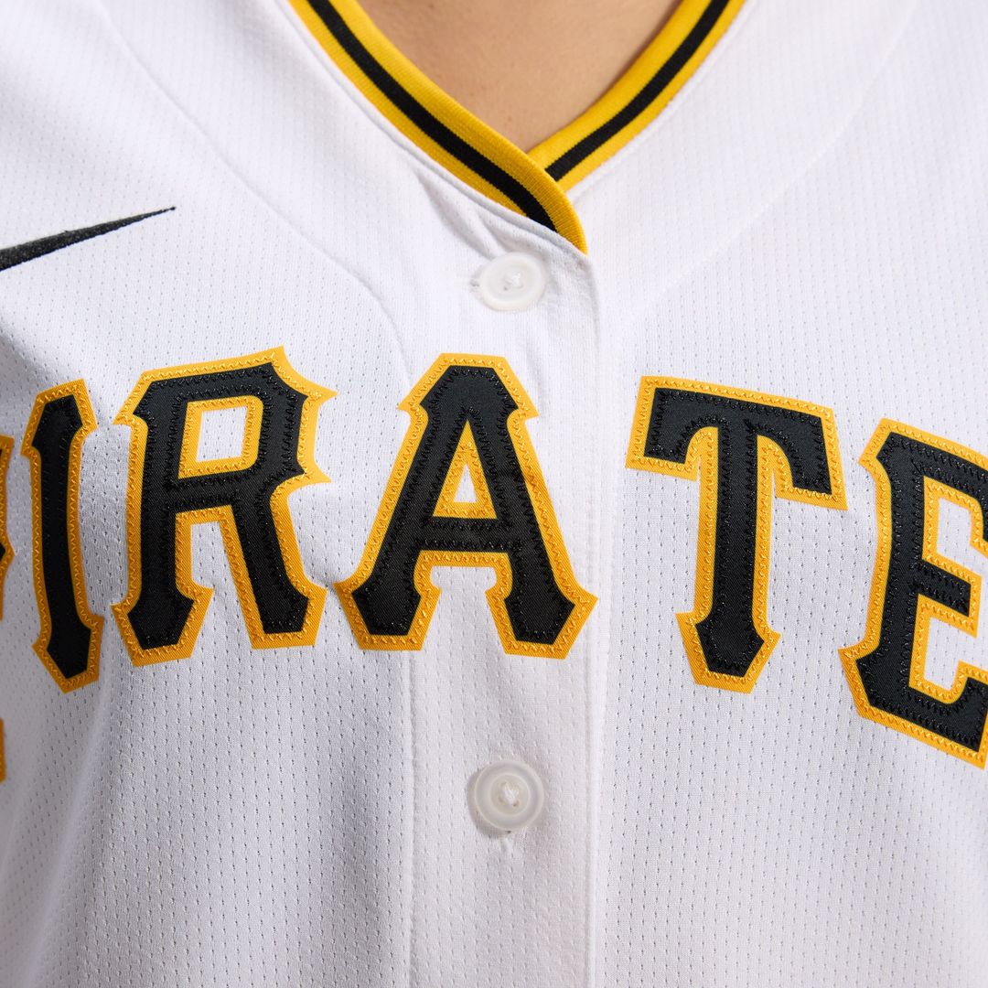 Pittsburgh Pirates Nike Women's Home Limited Jersey - White Official MLB Team Apparel Baseball Fan Gear
