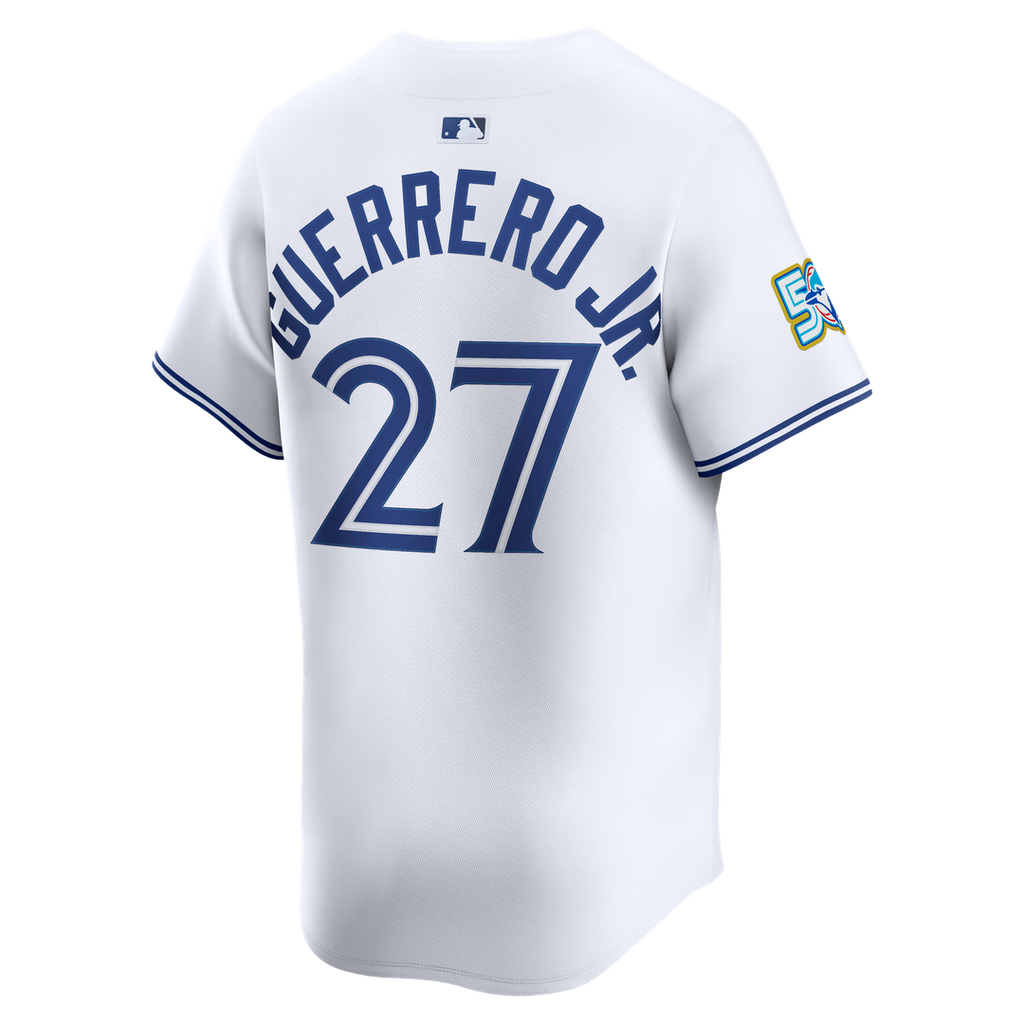 Vladimir Guerrero Jr. Toronto Blue Jays Nike Home Limited Jersey - White Official MLB Team Apparel Baseball Fan Gear