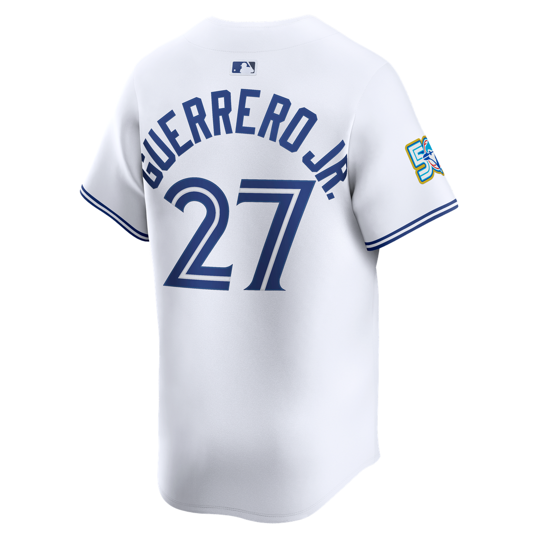 Vladimir Guerrero Jr. Toronto Blue Jays Nike Home Limited Jersey - White Official MLB Team Apparel Baseball Fan Gear
