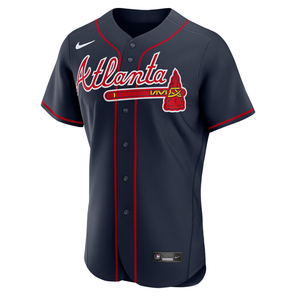 Drake Baldwin Atlanta Braves Nike MLB Awards Authentic Jersey - White Official MLB Team Apparel Baseball Fan Gear