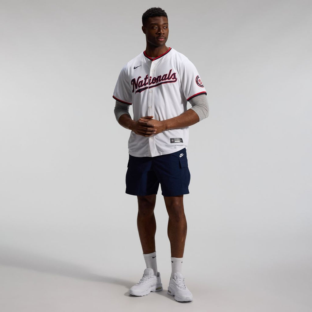 Washington Nationals Nike Home Limited Jersey - White Official MLB Team Apparel Baseball Fan Gear
