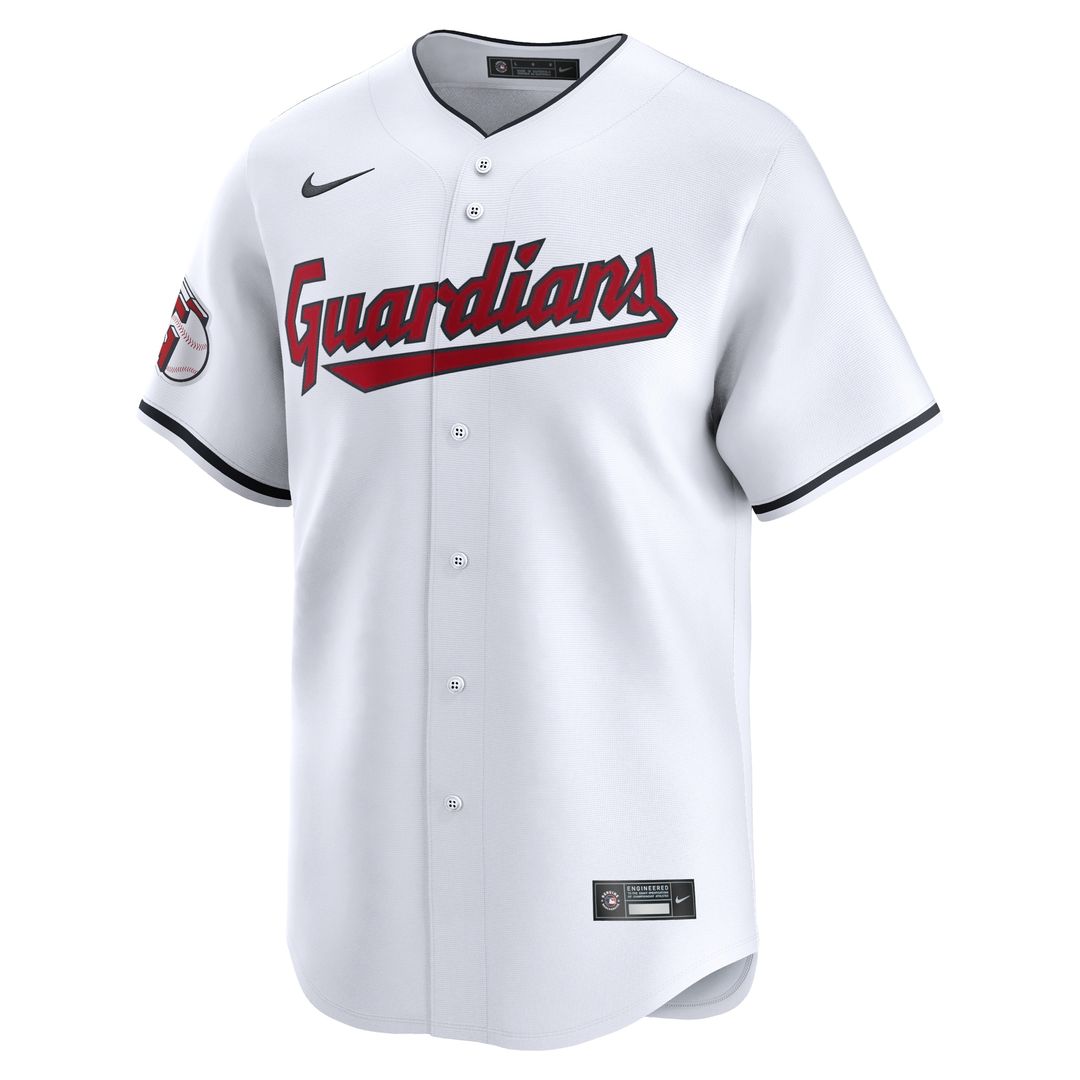 David Fry Cleveland Guardians Nike Home Limited Player Jersey - White Official MLB Team Apparel Baseball Fan Gear