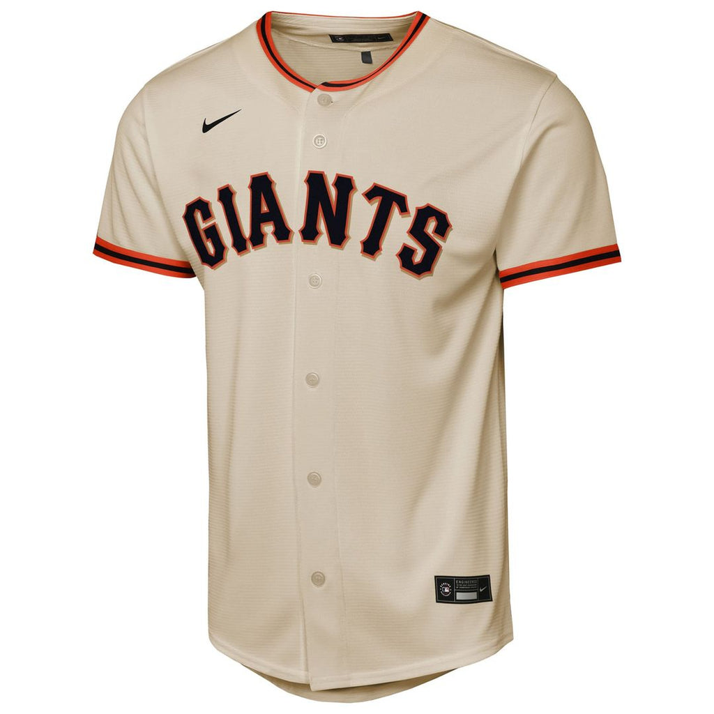 San Francisco Giants Nike Youth Home Replica Jersey - Cream Official MLB Team Apparel Baseball Fan Gear