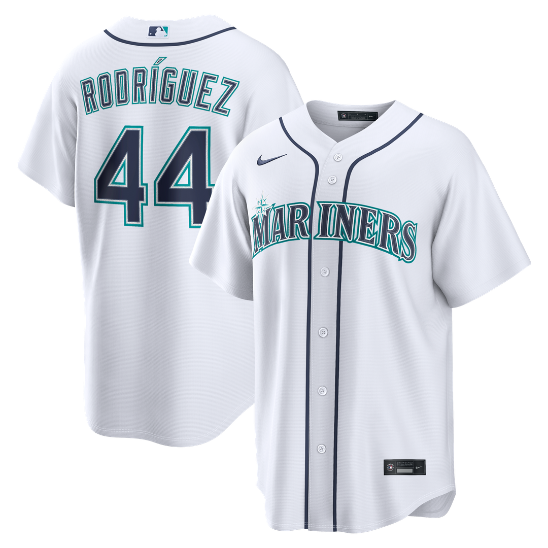 Julio Rodríguez Seattle Mariners Nike Home Replica Jersey - White Official MLB Team Apparel Baseball Fan Gear