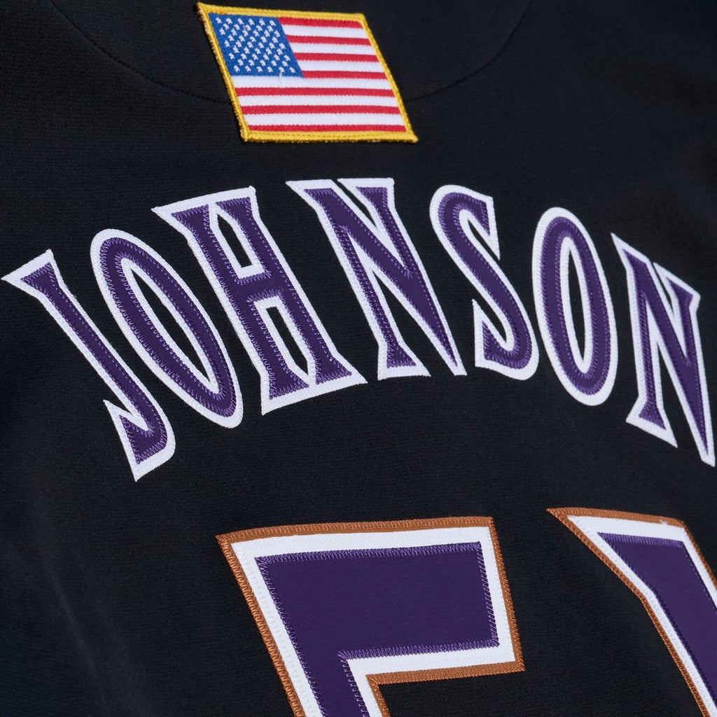 Randy Johnson Arizona Diamondbacks Mitchell & Ness 2001 Authentic Jersey - Black Official MLB Team Apparel Baseball Fan Gear