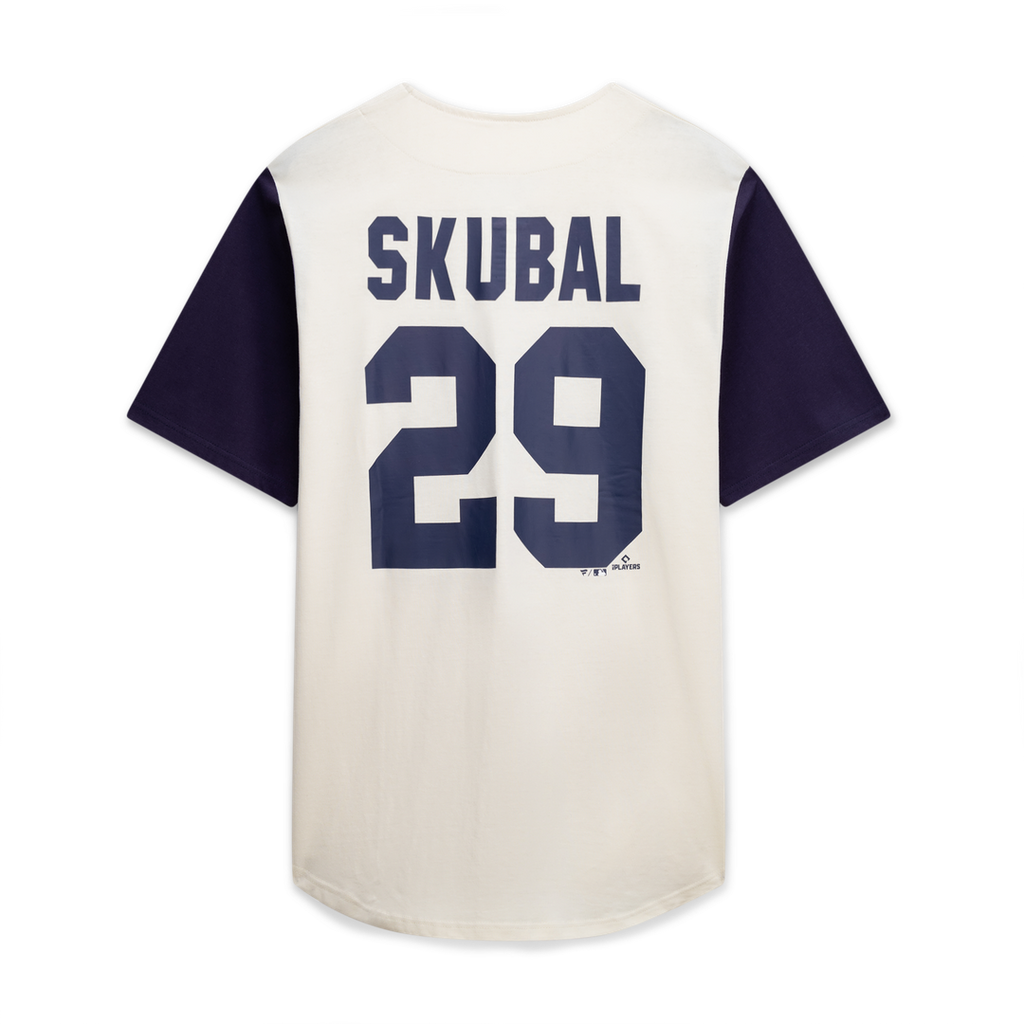 Detroit Tigers Profile Big & Tall Two-Color Fashion Jersey - Cream/Navy Official MLB Team Apparel Baseball Fan Gear