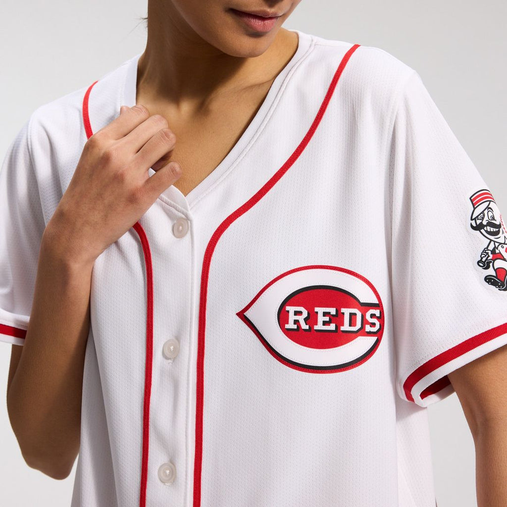 Cincinnati Reds Nike Women's Home Limited Jersey - White Official MLB Team Apparel Baseball Fan Gear