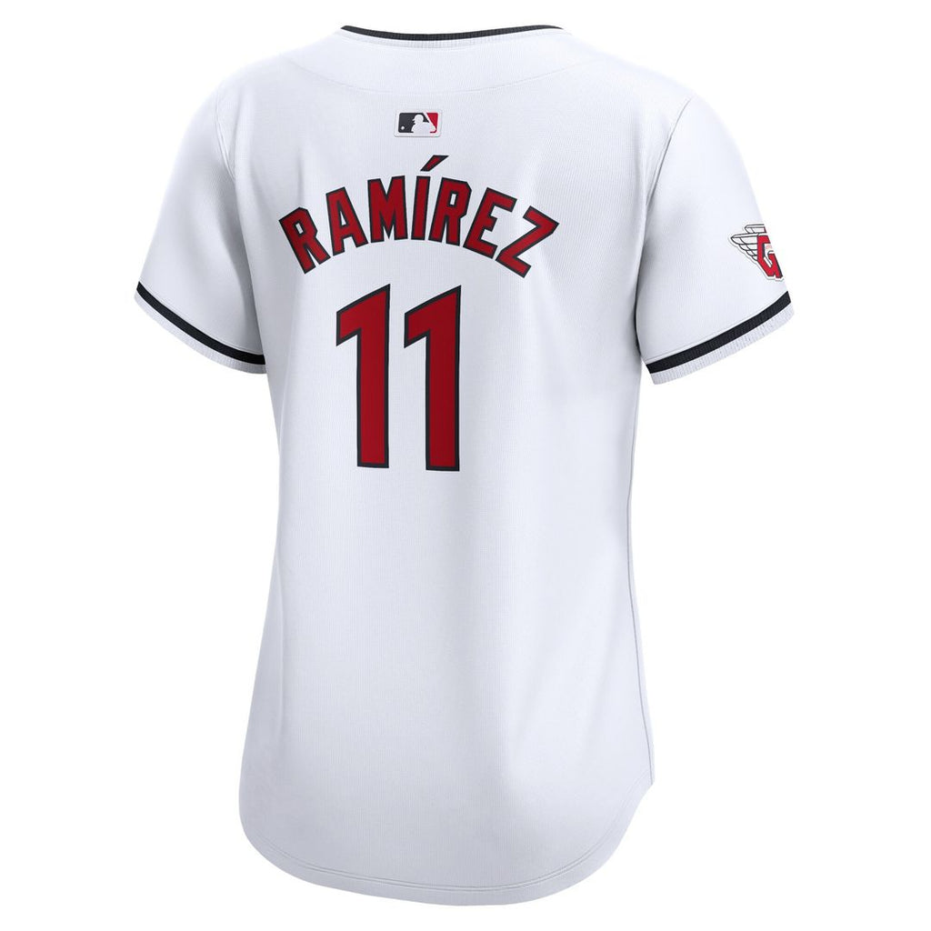 Jose Ramirez Cleveland Guardians Nike Women's Home Limited Player Jersey - White Official MLB Team Apparel Baseball Fan Gear