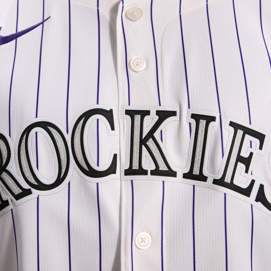 Colorado Rockies Nike Home Limited Jersey - White Official MLB Team Apparel Baseball Fan Gear