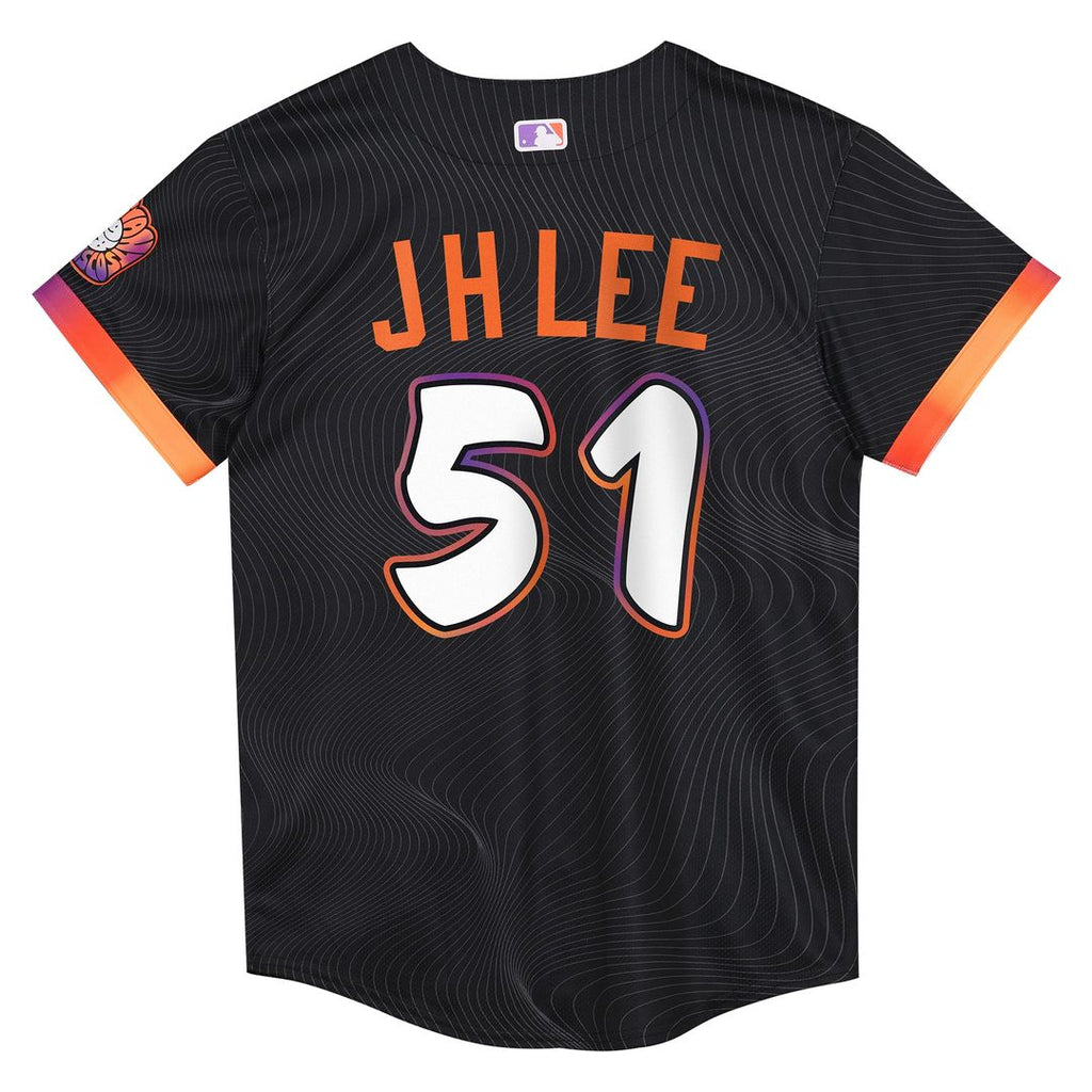 Jung Hoo Lee San Francisco Giants Nike Preschool 2025 City Connect Limited Player Jersey - Anthracite Official MLB Team Apparel Baseball Fan Gear