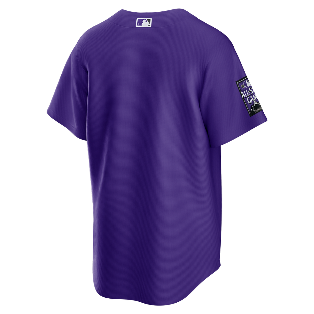 Colorado Rockies Nike Alternate Replica Team Jersey - Purple Official MLB Team Apparel Baseball Fan Gear