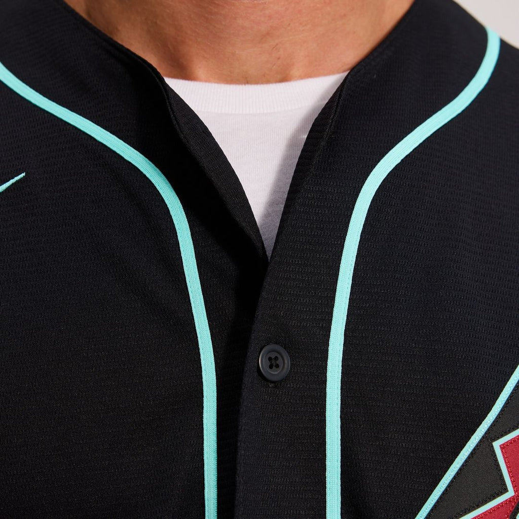 Corbin Carroll Arizona Diamondbacks Nike Alternate 2 Replica Jersey - Crimson Official MLB Team Apparel Baseball Fan Gear