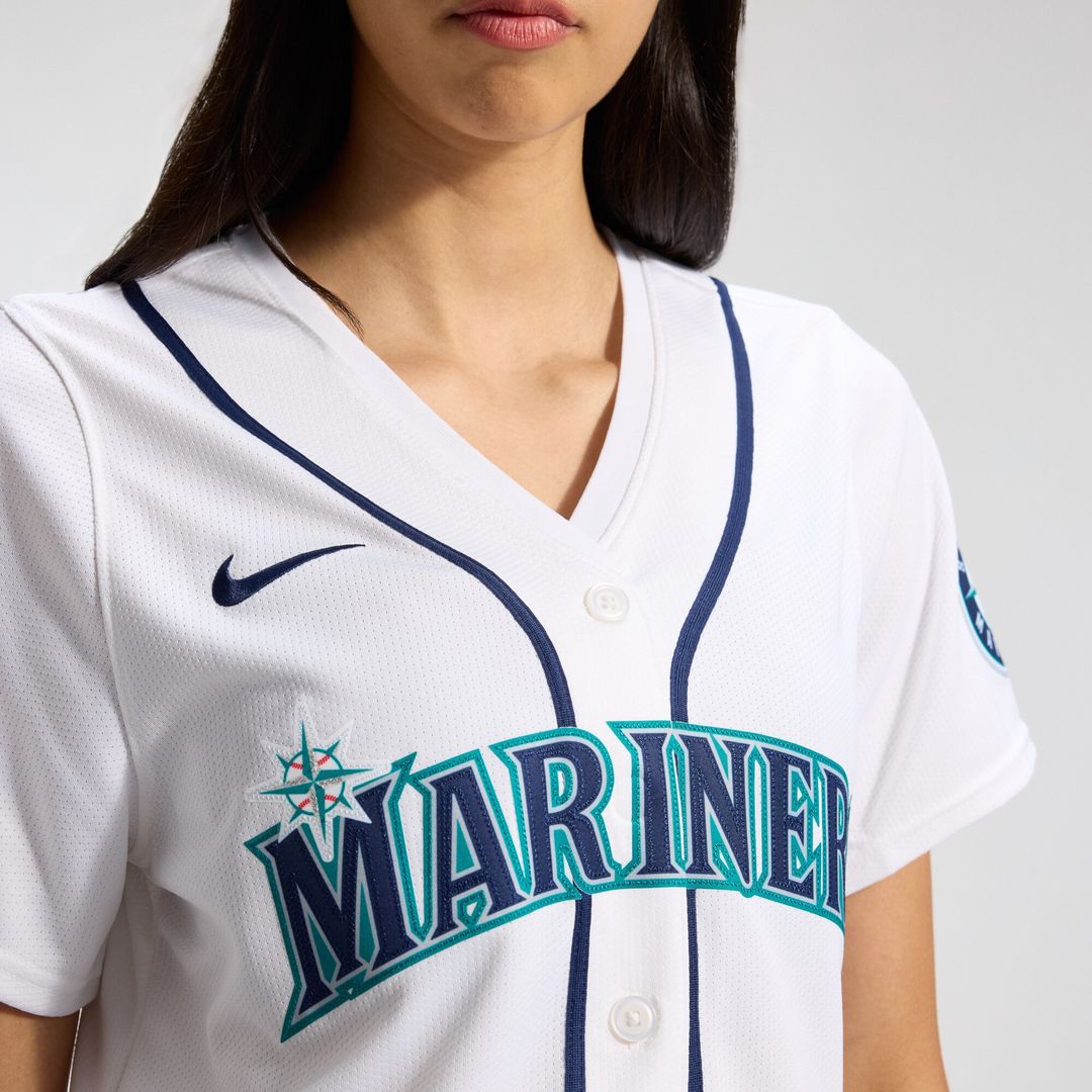 Cal Raleigh Seattle Mariners Nike Women's Home Limited Player Jersey - White Official MLB Team Apparel Baseball Fan Gear