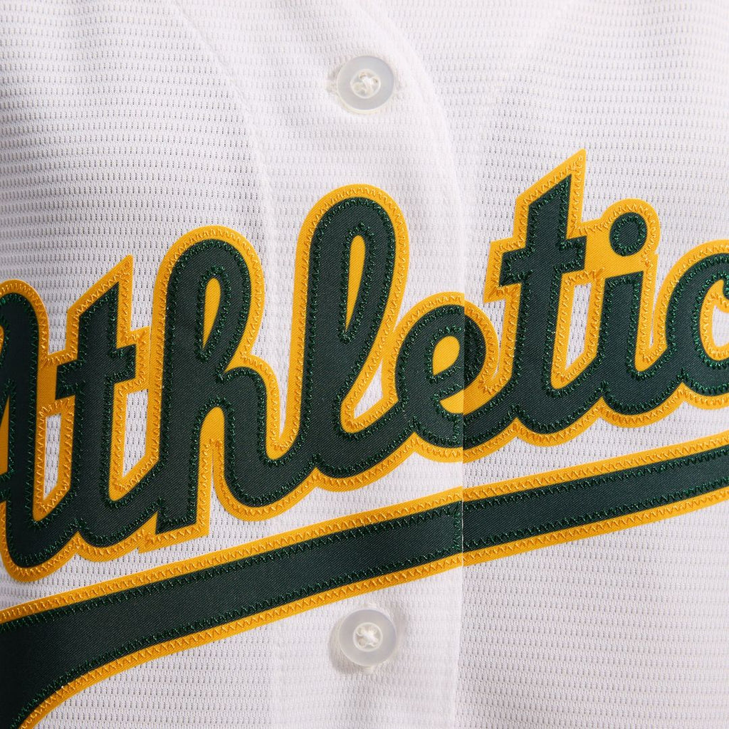 Athletics Nike Women's Home Replica Team Jersey - White Official MLB Team Apparel Baseball Fan Gear
