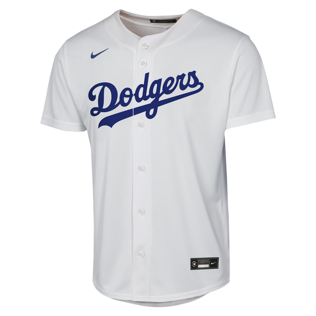 Enrique Hernández Los Angeles Dodgers Nike Youth Home Baseline Jersey - White Official MLB Team Apparel Baseball Fan Gear