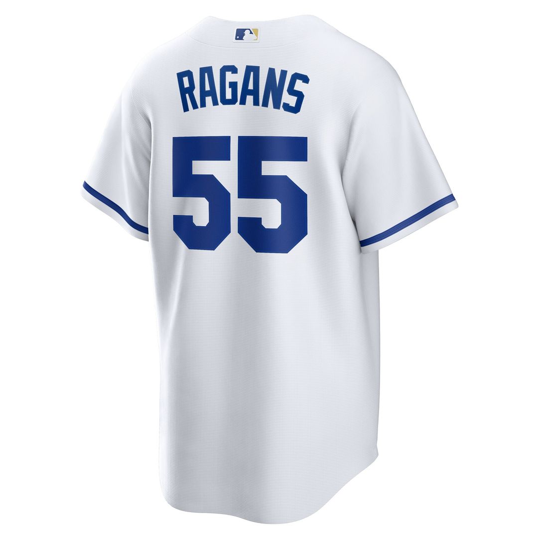 Cole Ragans Kansas City Royals Nike Home Replica Jersey - White Official MLB Team Apparel Baseball Fan Gear