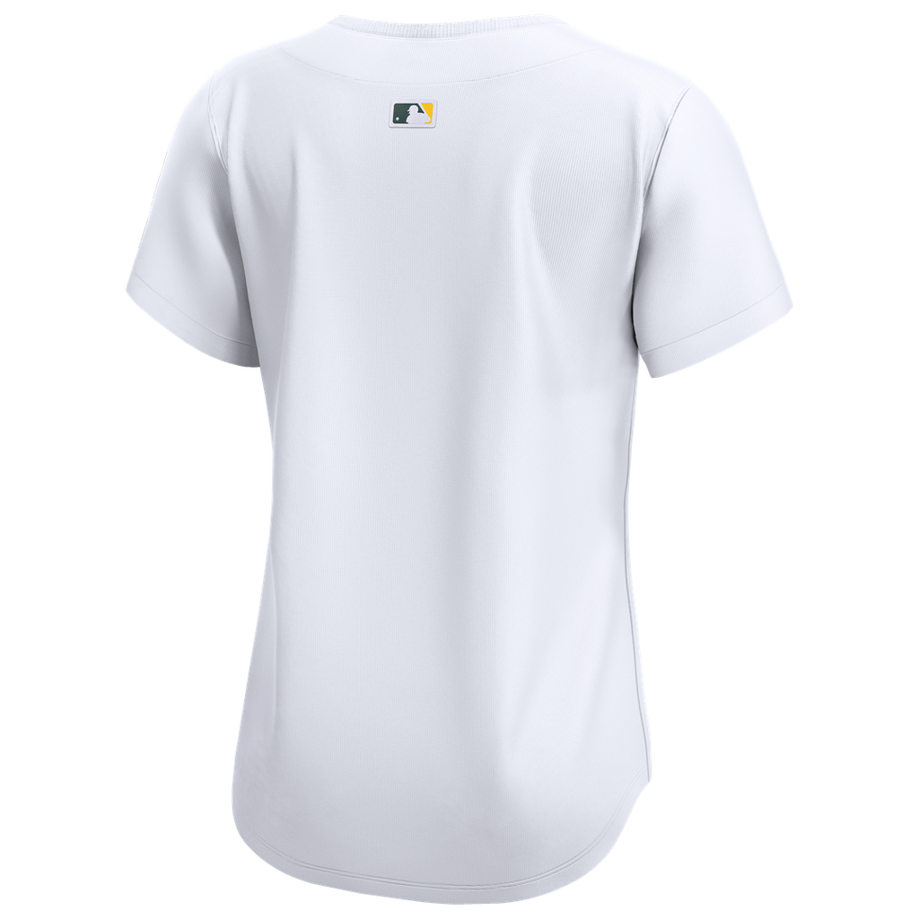 Athletics Nike Women's Home Limited Jersey - White Official MLB Team Apparel Baseball Fan Gear