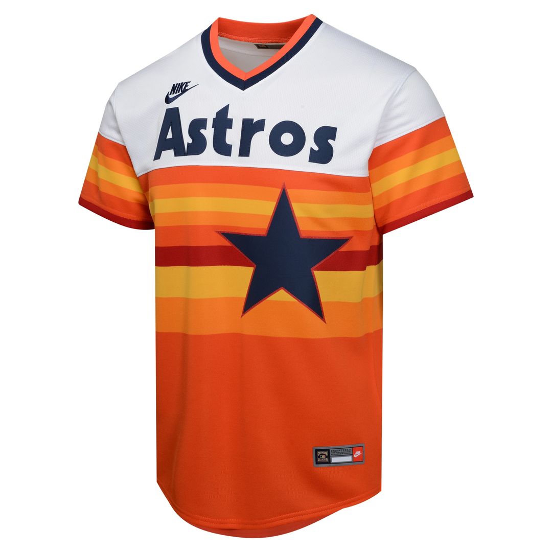 Nolan Ryan Houston Astros Nike Youth Cooperstown Collection Limited Player Jersey - White Official MLB Team Apparel Baseball Fan Gear