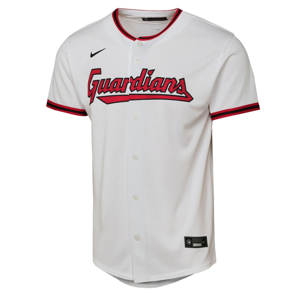 José Ramírez Cleveland Guardians Nike Youth Home Replica Player Jersey - White Official MLB Team Apparel Baseball Fan Gear