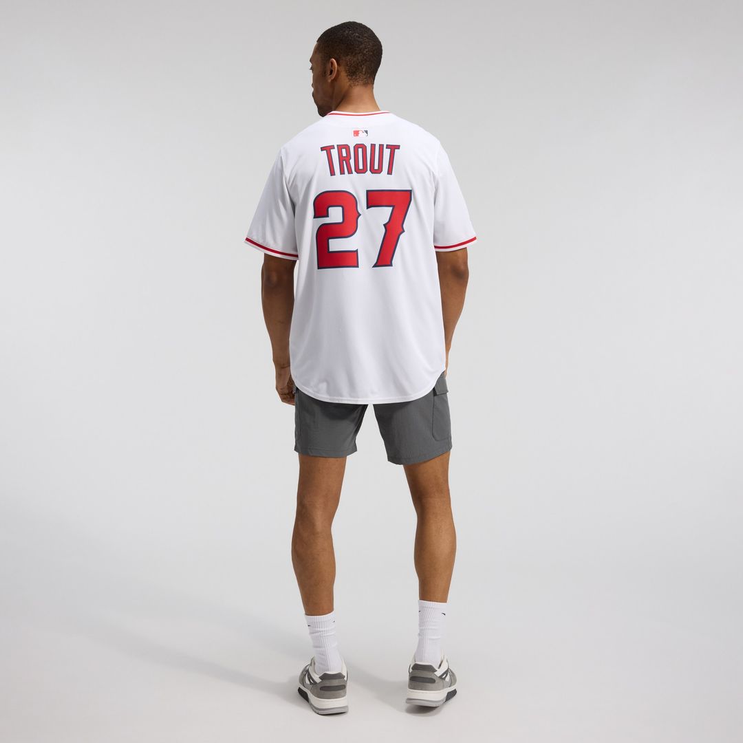 Mike Trout Los Angeles Angels Nike Home Limited Player Jersey - White Official MLB Team Apparel Baseball Fan Gear