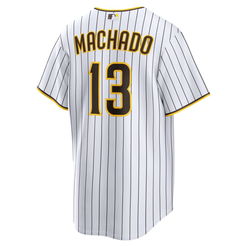 Manny Machado San Diego Padres Nike Home Replica Player Jersey - White Official MLB Team Apparel Baseball Fan Gear