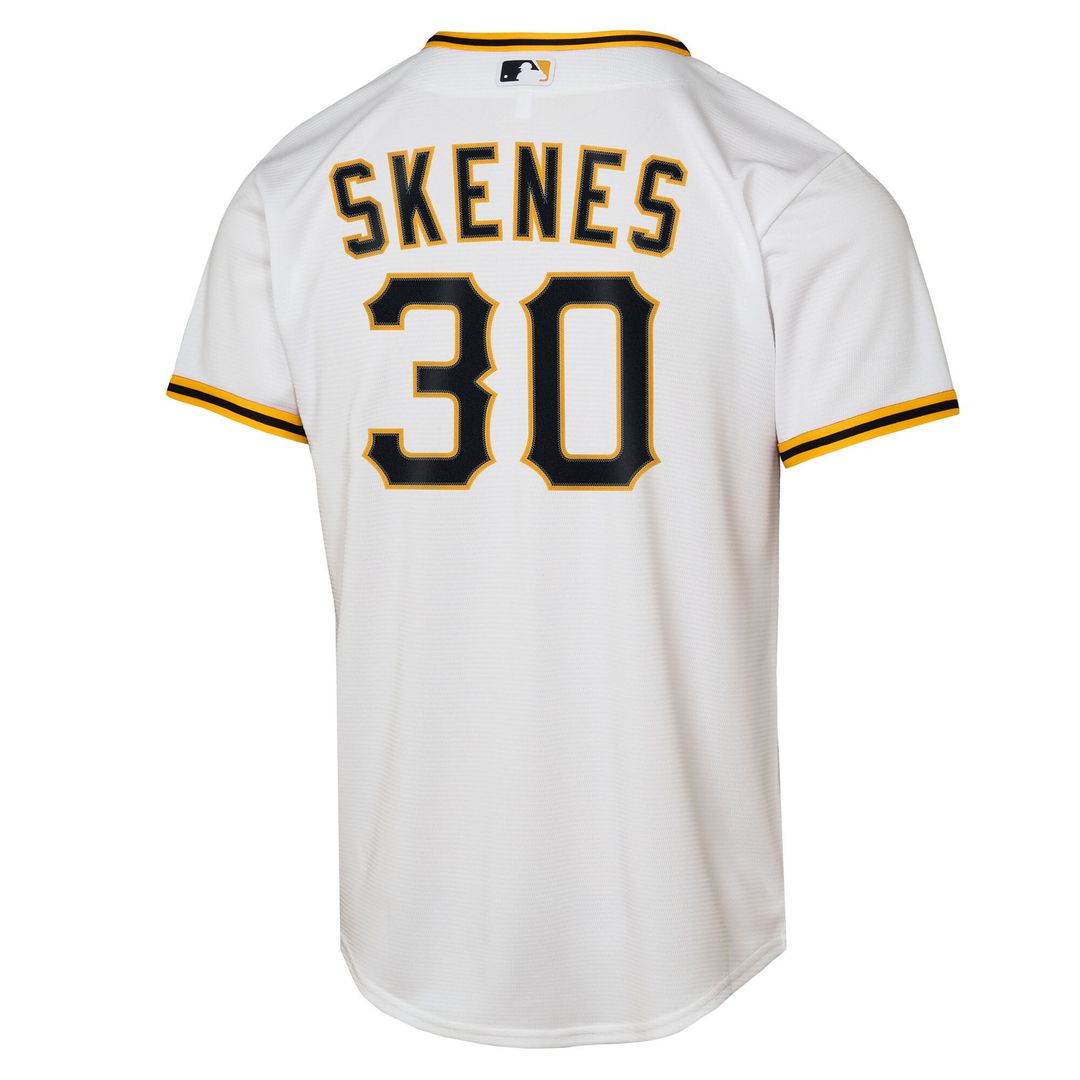 Paul Skenes Pittsburgh Pirates Nike Youth Home Replica Player Jersey - White Official MLB Team Apparel Baseball Fan Gear