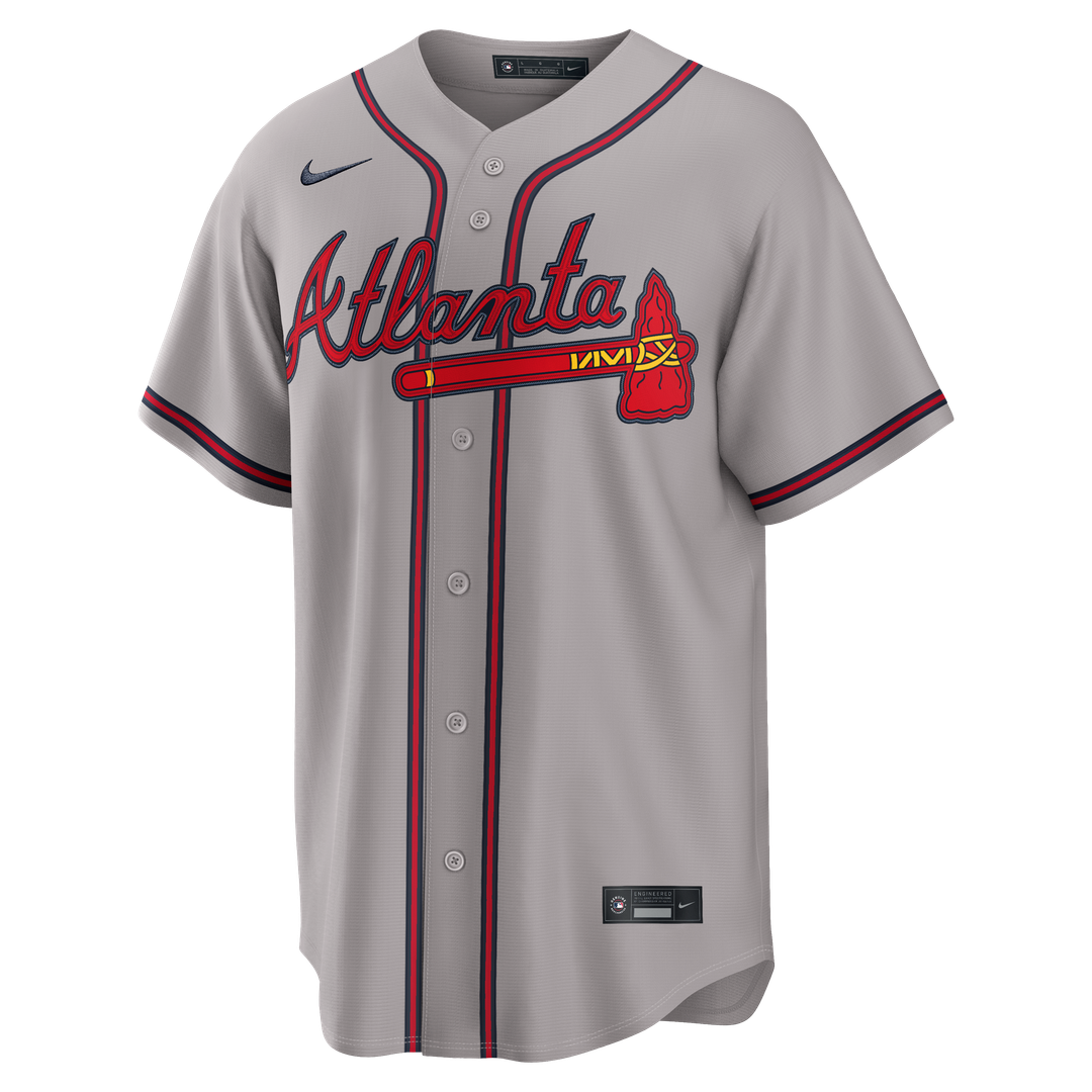 Ronald Acuña Jr. Atlanta Braves Nike Alternate Replica Jersey - Navy Official MLB Team Apparel Baseball Fan Gear