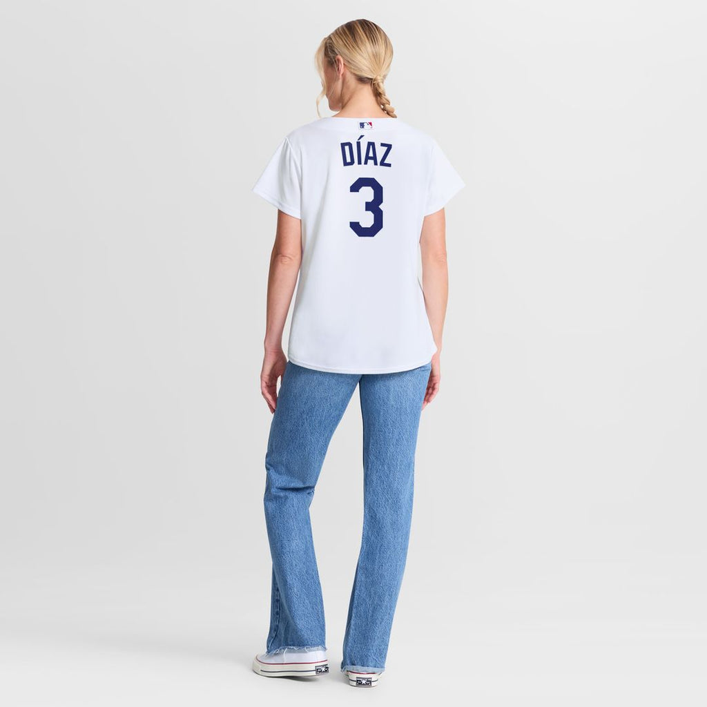 Edwin Díaz Los Angeles Dodgers Nike Women's Home Replica Jersey - White Official MLB Team Apparel Baseball Fan Gear