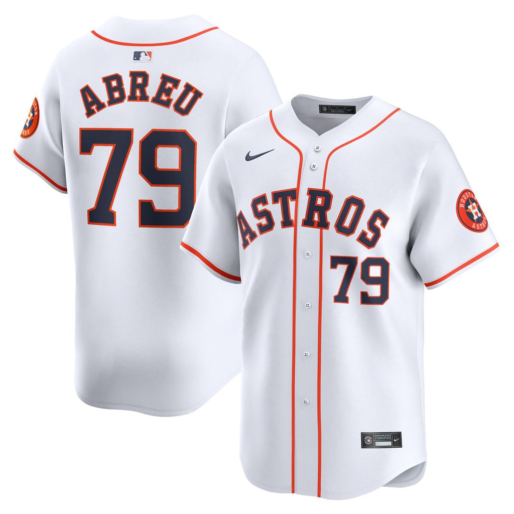 Jose Abreu Houston Astros Nike Home Limited Player Jersey - White Official MLB Team Apparel Baseball Fan Gear