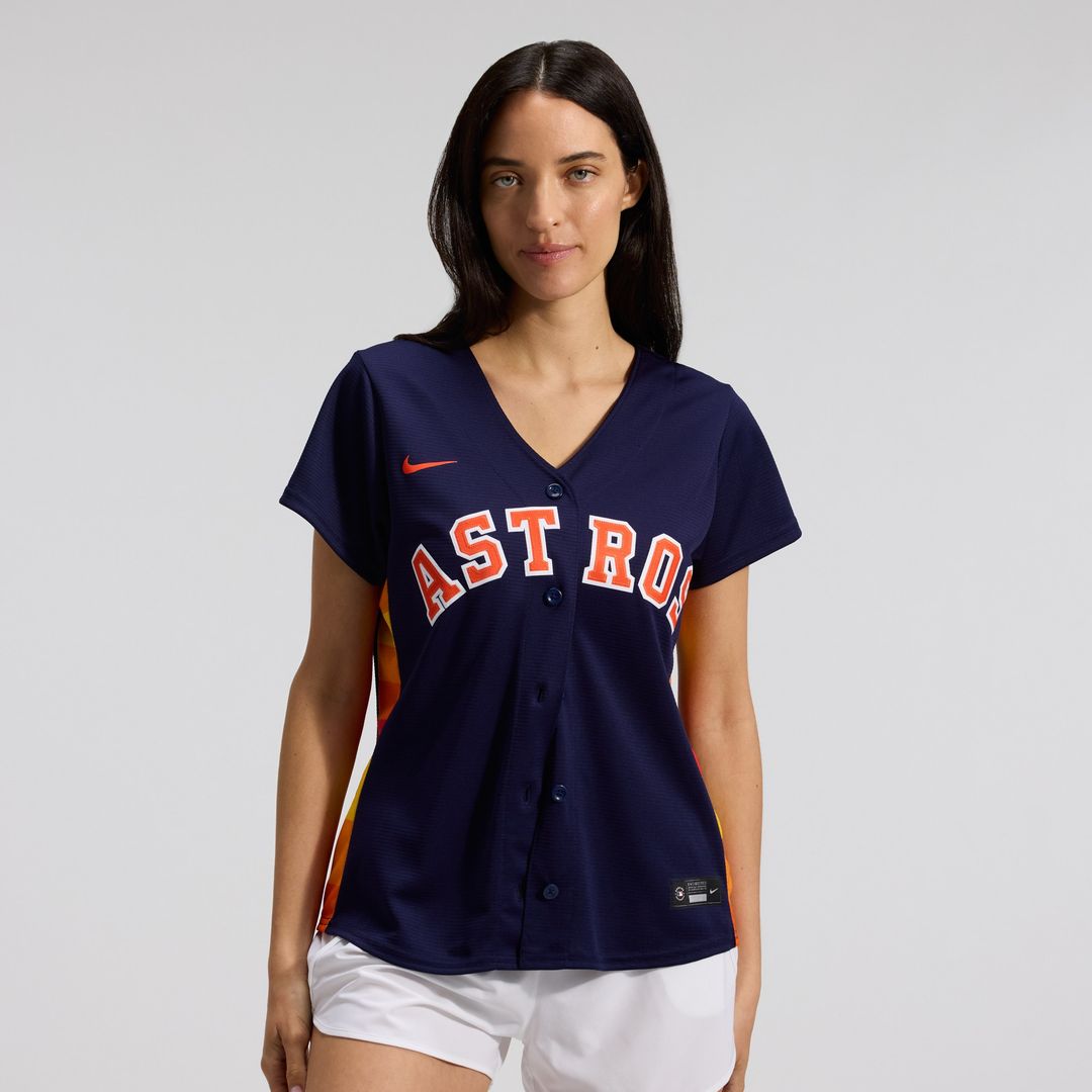 Jose Altuve Houston Astros Nike Women's Alternate Replica Player Jersey - Navy Official MLB Team Apparel Baseball Fan Gear