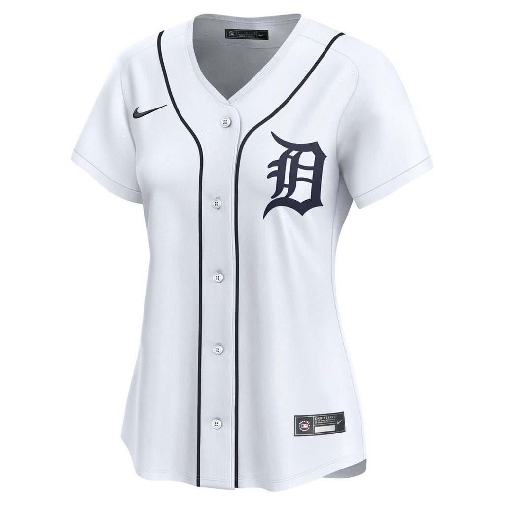 Tarik Skubal Detroit Tigers Nike Women's Limited Player Jersey – White Official MLB Team Apparel Baseball Fan Gear