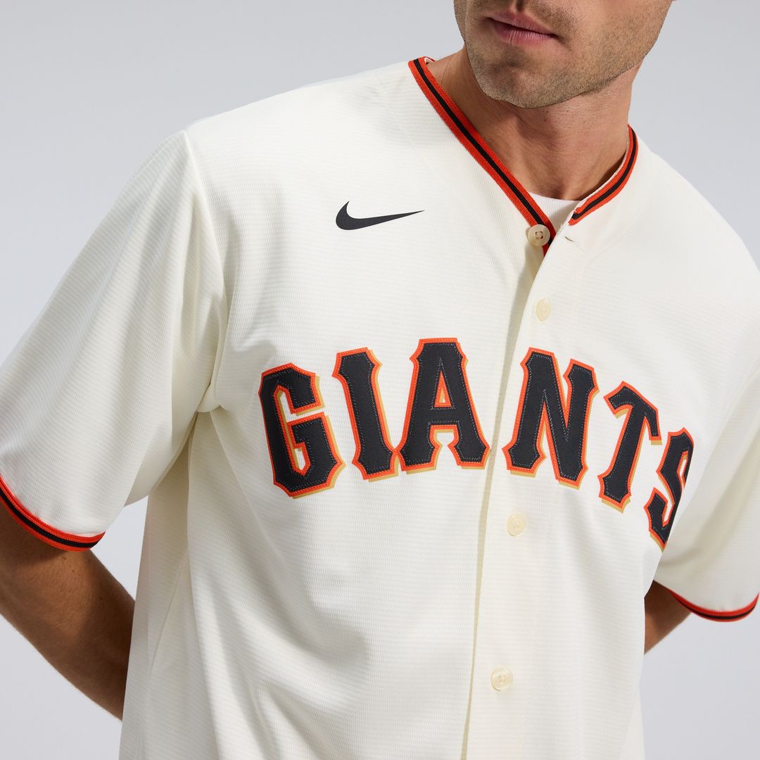 San Francisco Giants Nike Home Replica Team Jersey - Cream Official MLB Team Apparel Baseball Fan Gear