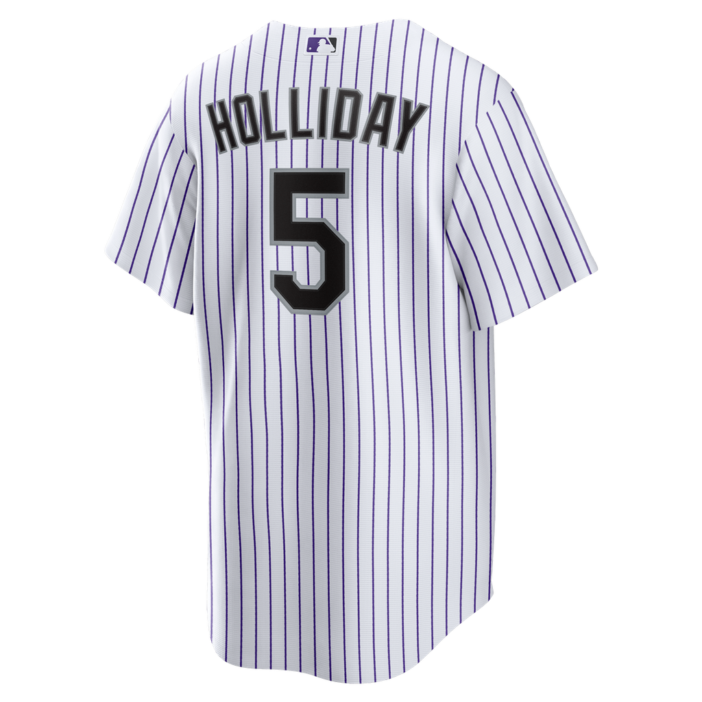 Matt Holliday Colorado Rockies Nike Home Retired Player Replica Jersey - White Official MLB Team Apparel Baseball Fan Gear