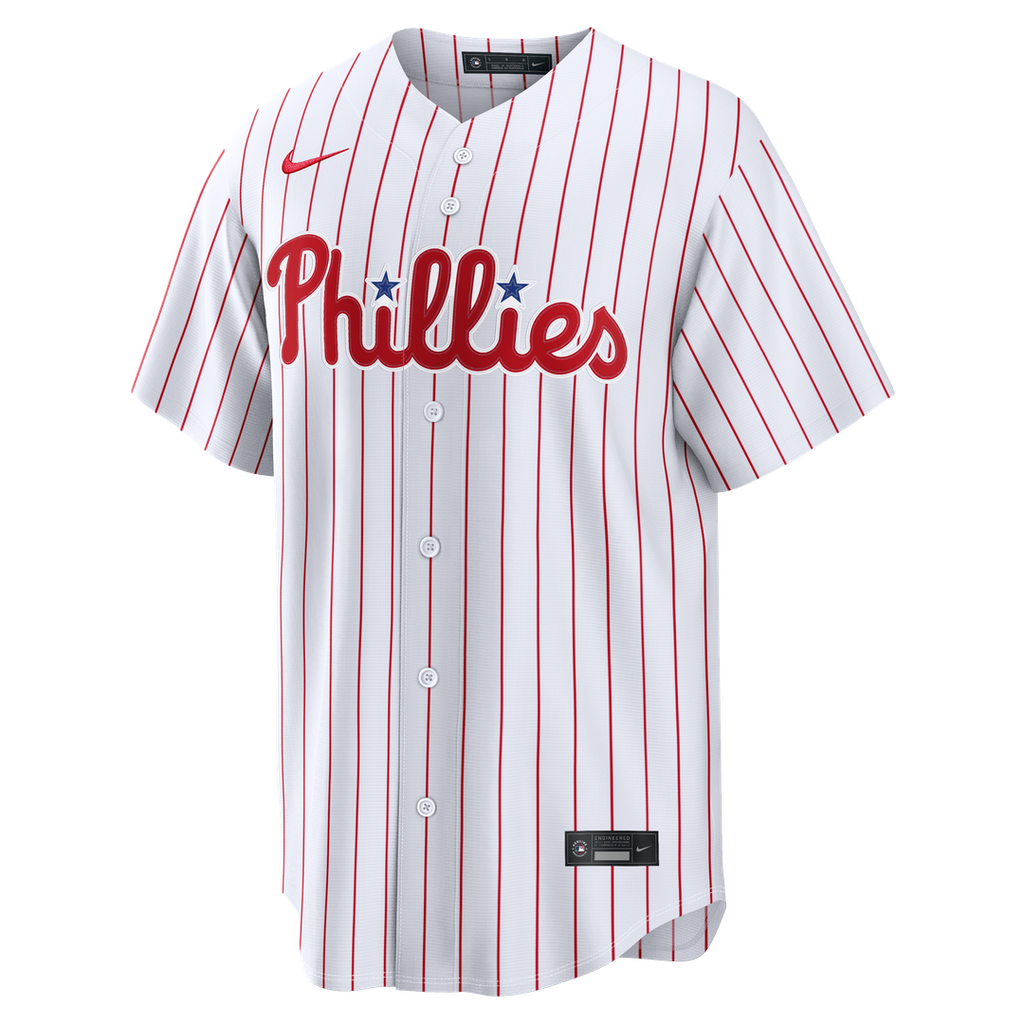 Bryce Harper Philadelphia Phillies Nike Home Replica Jersey - White Official MLB Team Apparel Baseball Fan Gear