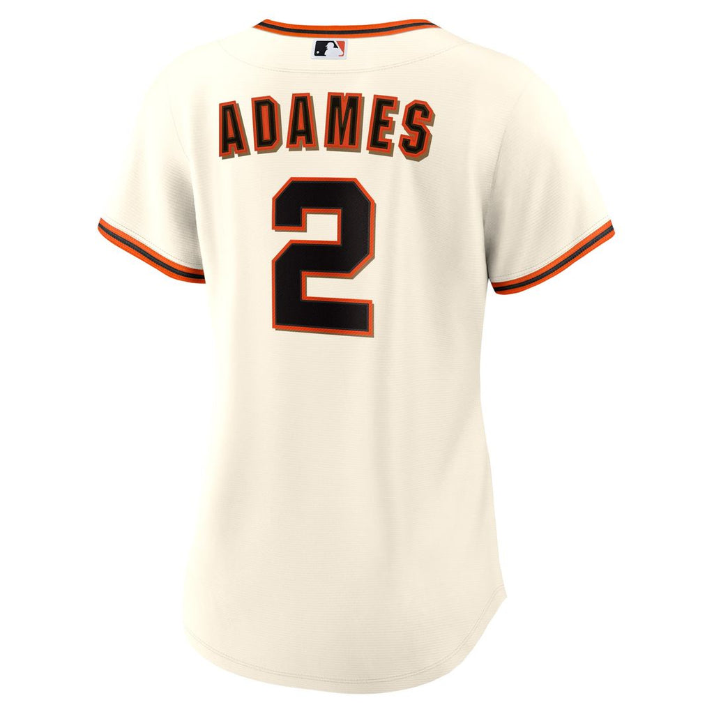 Willy Adames San Francisco Giants Nike Women's Home Replica Jersey - Cream Official MLB Team Apparel Baseball Fan Gear