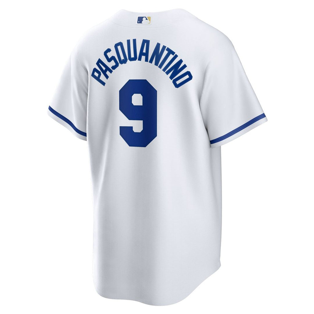 Vinnie Pasquantino Kansas City Royals Nike Home Replica Jersey - White Official MLB Team Apparel Baseball Fan Gear