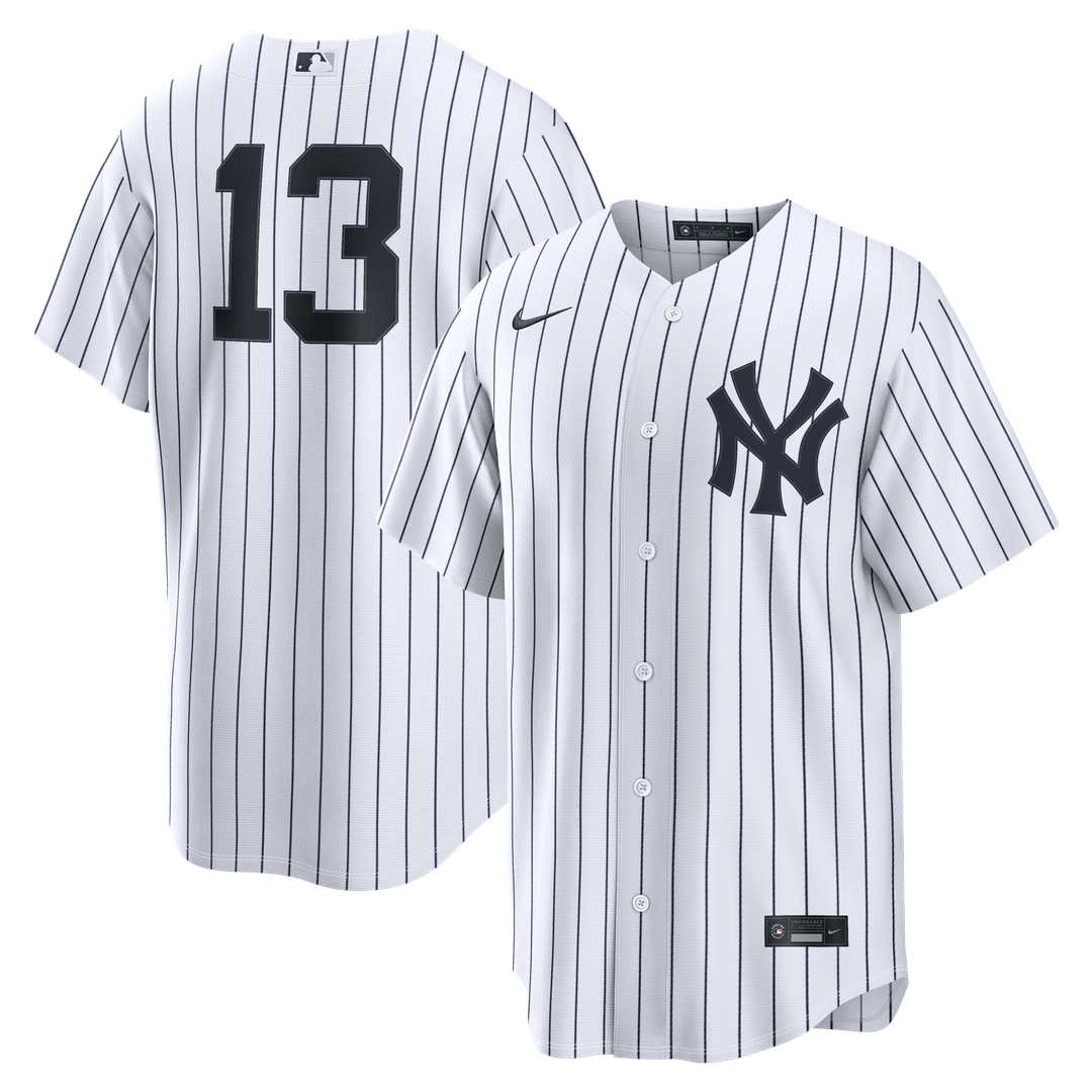 Jazz Chisholm Jr. New York Yankees Nike Home Replica Jersey - White Official MLB Team Apparel Baseball Fan Gear